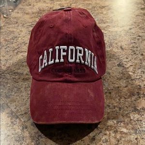 Red “California” Ball Cap